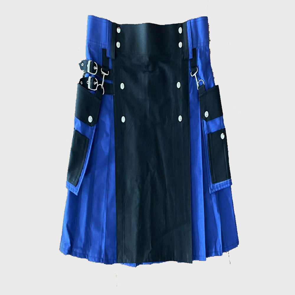 Best Black & Blue Utility Kilt