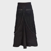 Black Pistol Kilt - Short Kilt Denim 1
