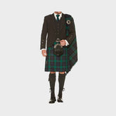 CHARCOAL TWEED FORMAL KILT OUTFIT