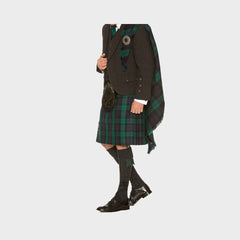 CHARCOAL TWEED FORMAL KILT OUTFIT