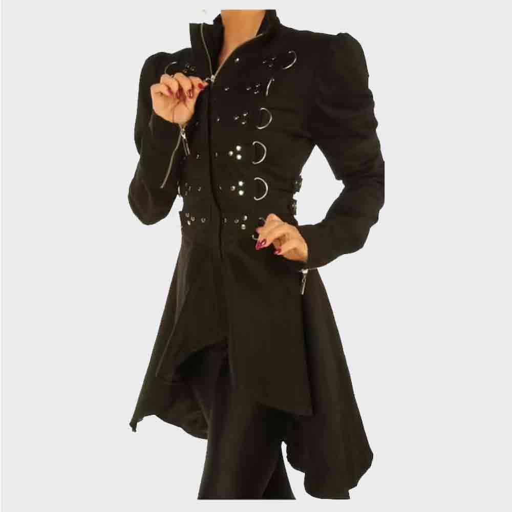 Ladies Gothic Long Coat