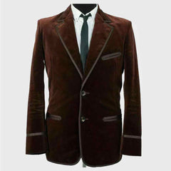 mens smoking jacket chinese silk style short robe fully lined