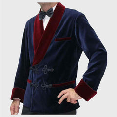 men's velvet smoking jacket