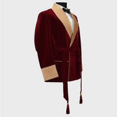 military velvet smoking jackets