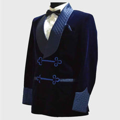 ysl velvet smoking jacket