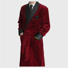 velvet smoking in red color jackets