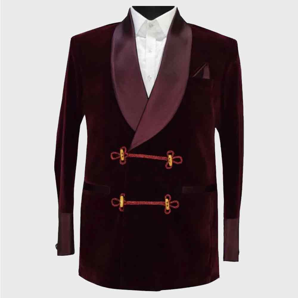 versace smoking jacket for men