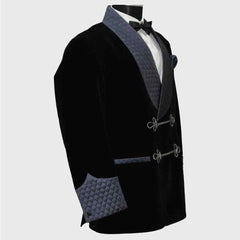big and tall mens smoking jacket