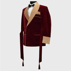 military velvet smoking jackets