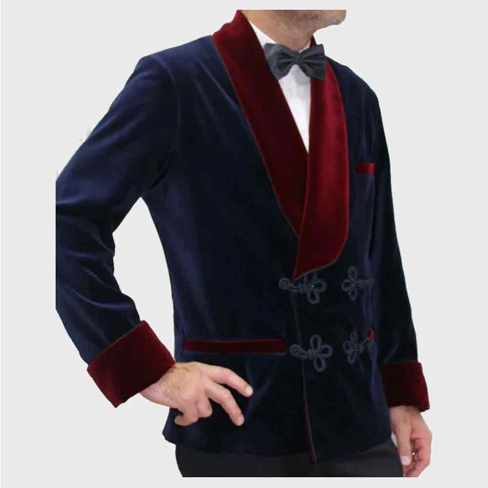 men's velvet smoking jacket