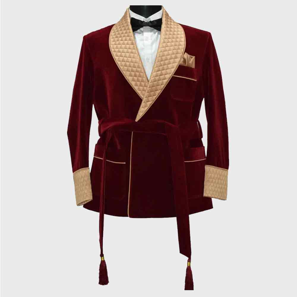 military velvet smoking jackets