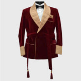 military velvet smoking jackets