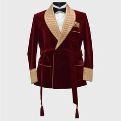 military velvet smoking jackets