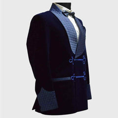 ysl velvet smoking jacket