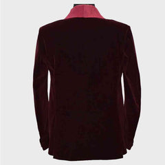 velvet smoking jacket