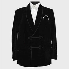men's silk smoking jacket