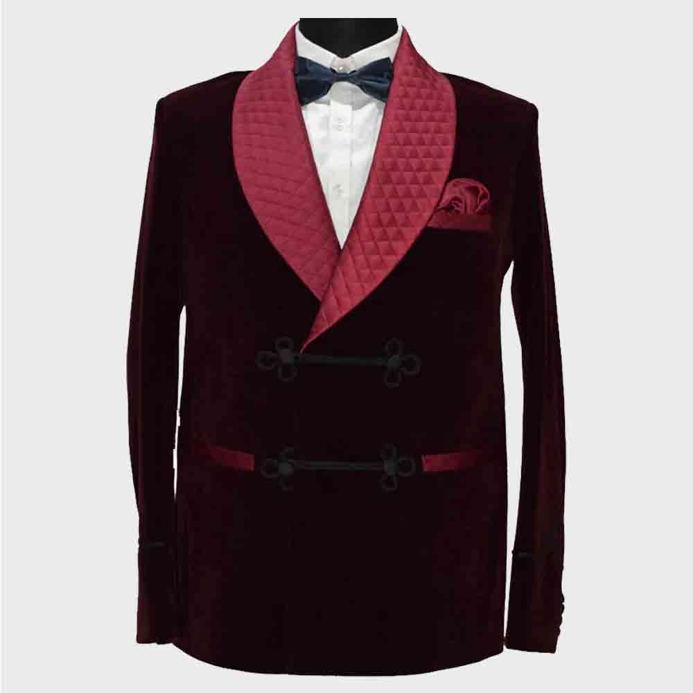 velvet smoking jacket