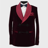 velvet smoking jacket