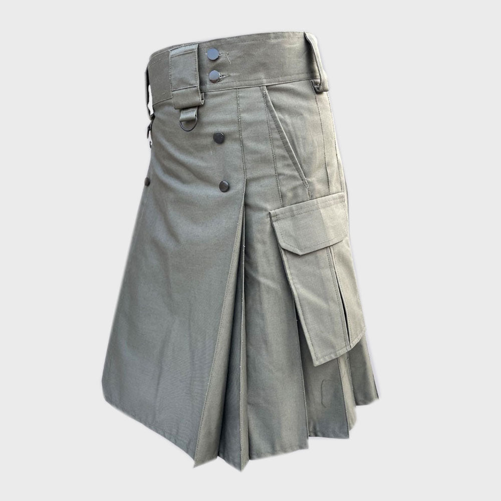 Olive Green Best Utility Kilt