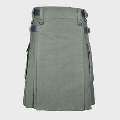 Modern Grey Utility Kilt