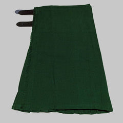 Solid Green Tartan Kilt