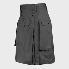 Spartan Gray Utility Kilt For Active Wear