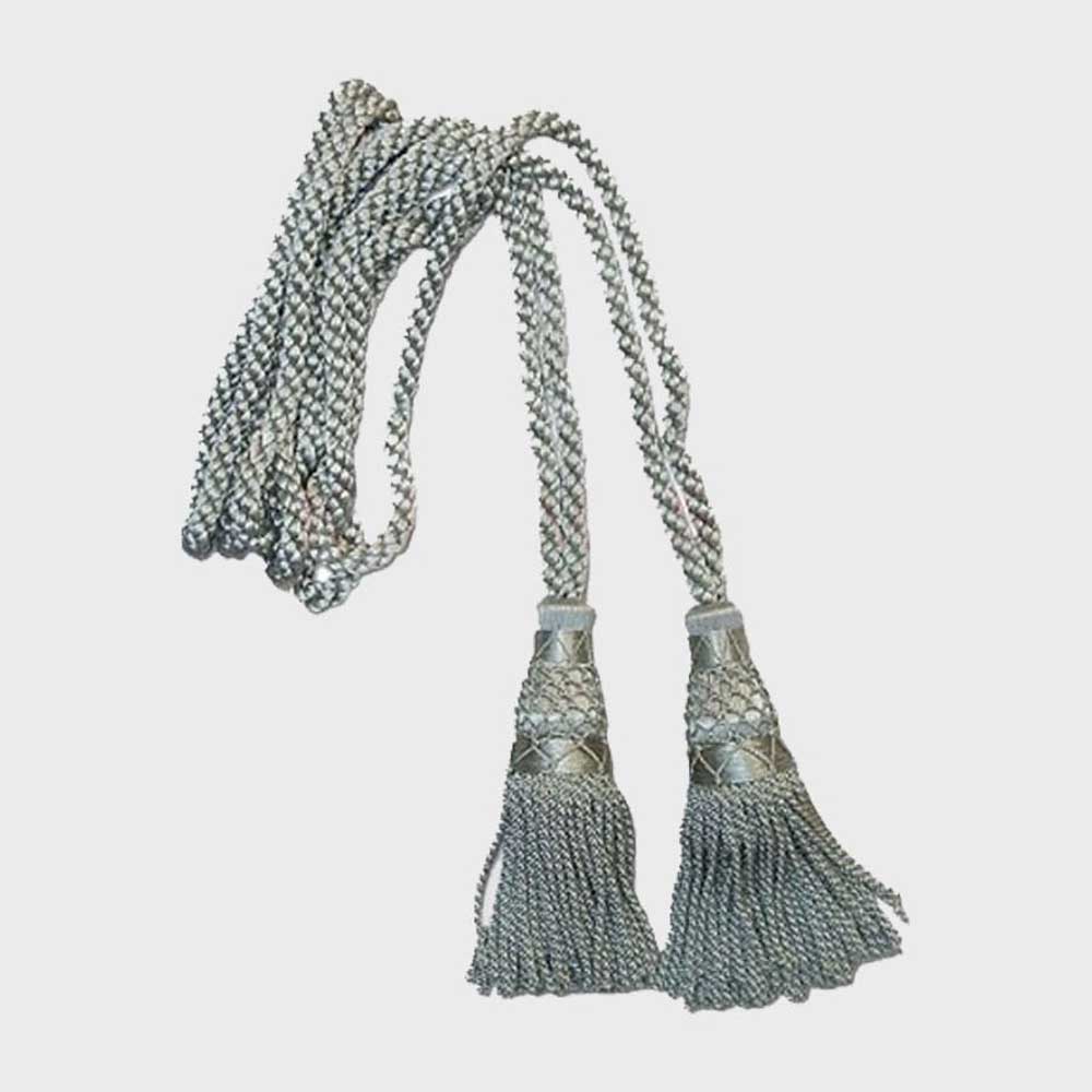 Bagpipe Silk Cord Silver