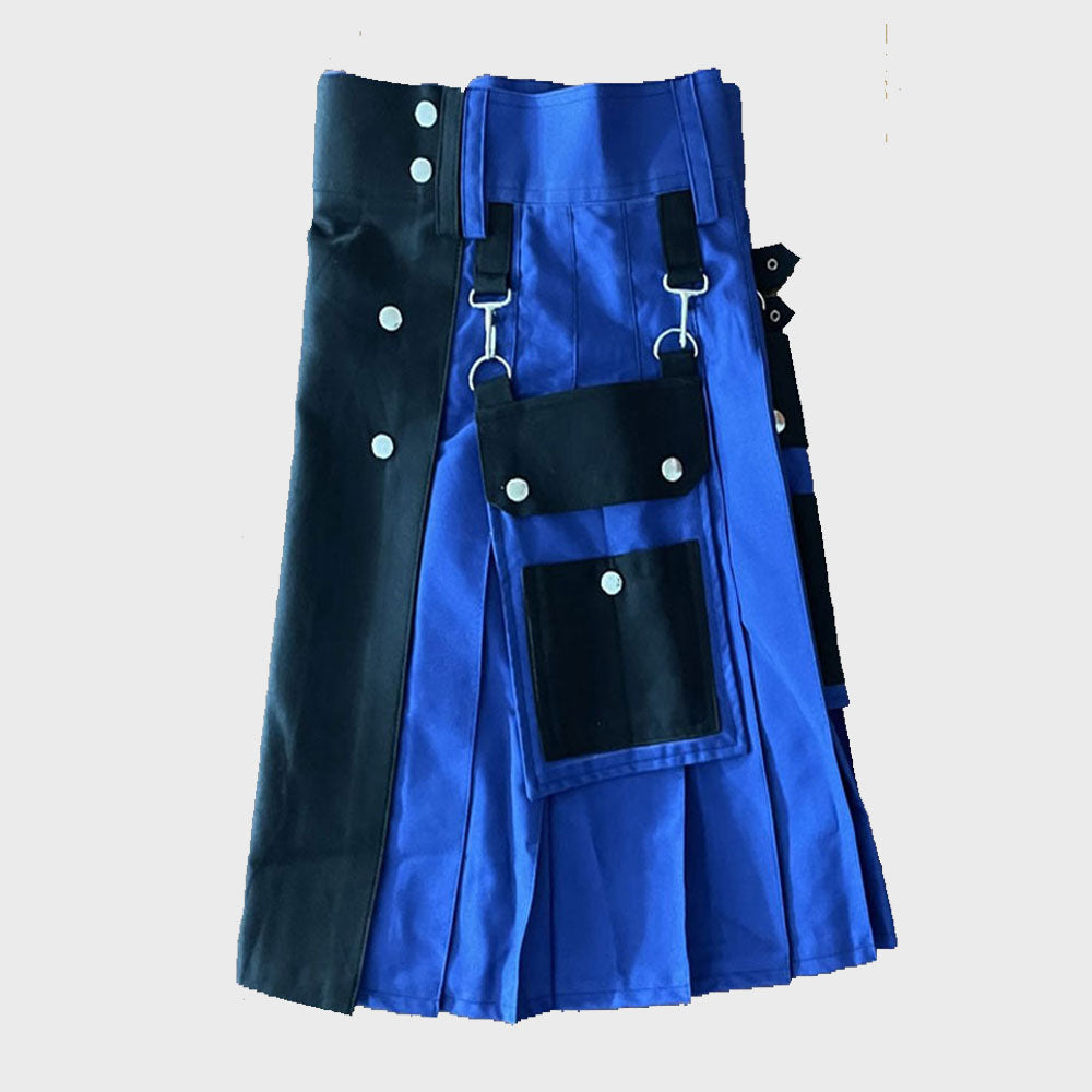 Best Black & Blue Utility Kilt 