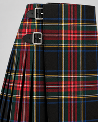 Black Stewart Tartan Kilt