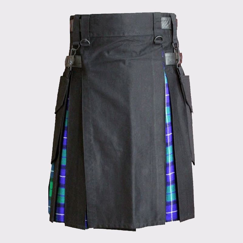 Tartan Grey Hybrid Kilt