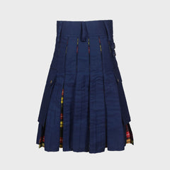 Blue & Buchanan Tartan Hybrid Kilt