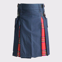 Royal Stewart Tartan Grey Hybrid Kilt