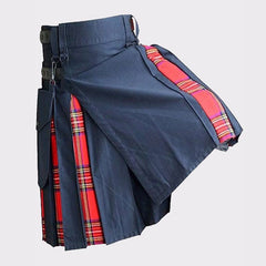 Royal Stewart Tartan Grey Hybrid Kilt