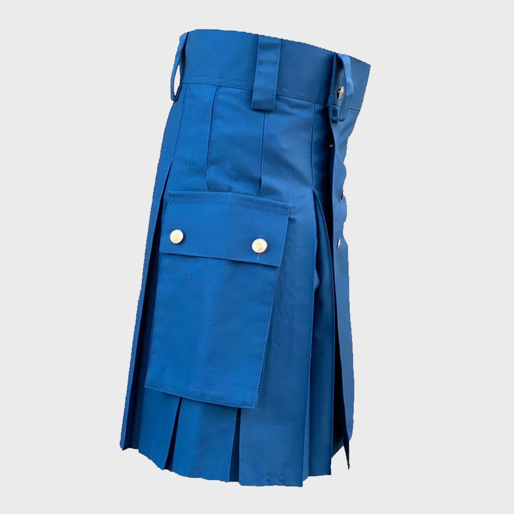 Blue Premium Utility Kilt 