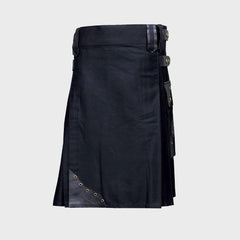 Box Pleated Hybrid Cargo Kilt 