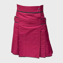 Burgundy New Style Utility Kilt