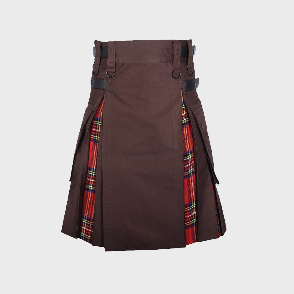 Cargo Hybrid Tartan Kilt For Men