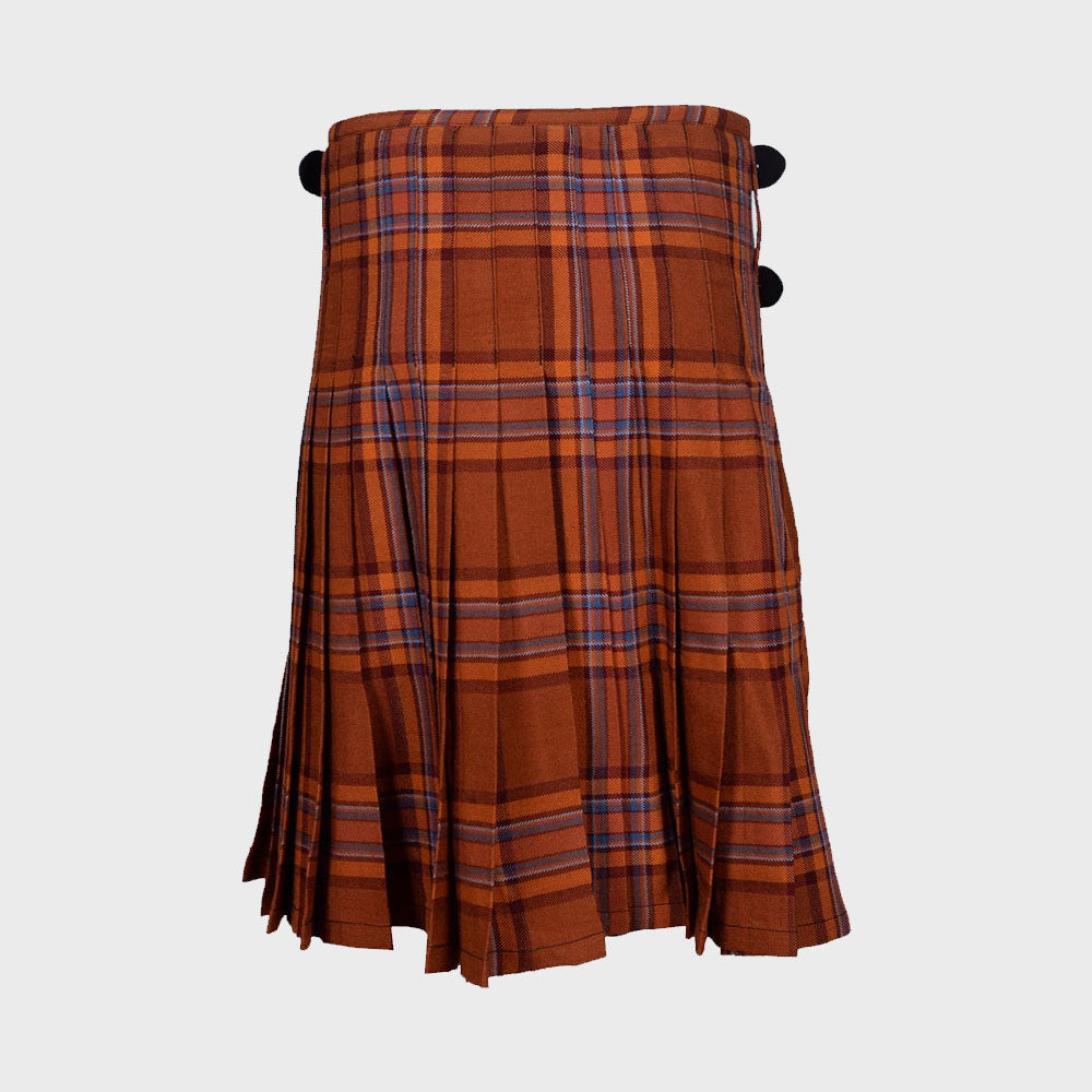 County down tartan kilt for man