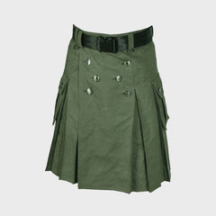 Custom Build Green Contemporary Kilt