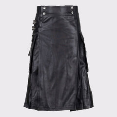 Elegant Leather Kilts