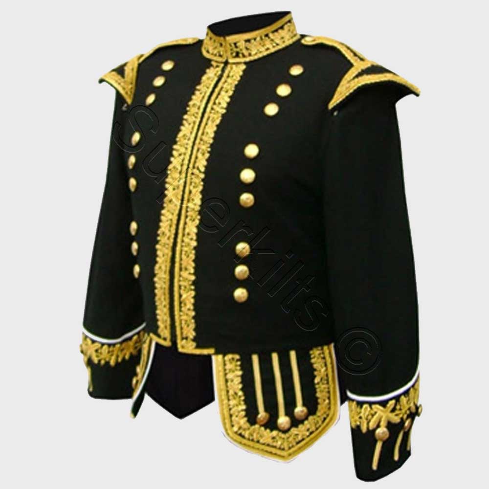 Golden Hand Embroidered Doublet Jacket