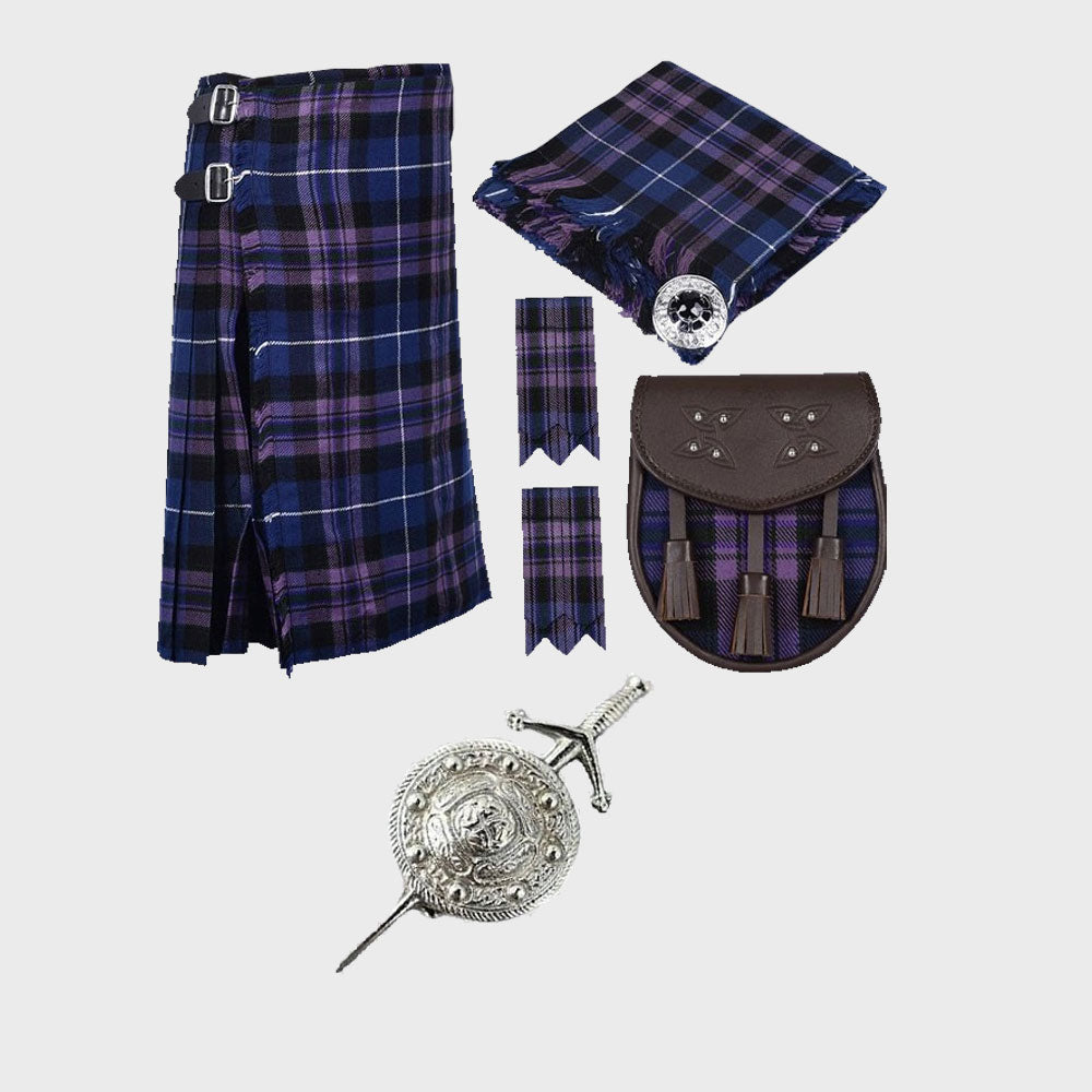 Heritage of Scotland Tartan Kilt Package