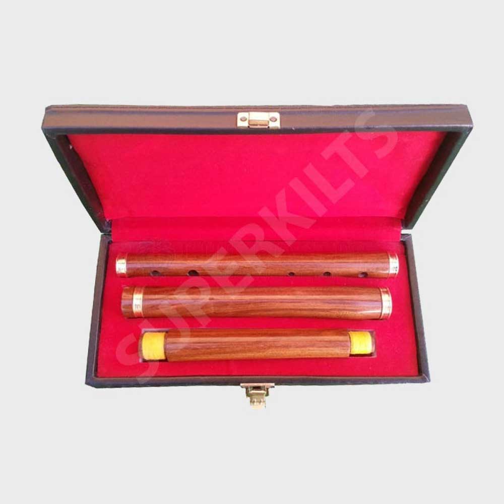 Box Flute Instrument Irish Professional-3 Piece Rosewood Flute Box | Premium Flute Storage ...