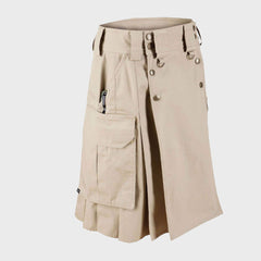 Khaki Combat Utility Kilt