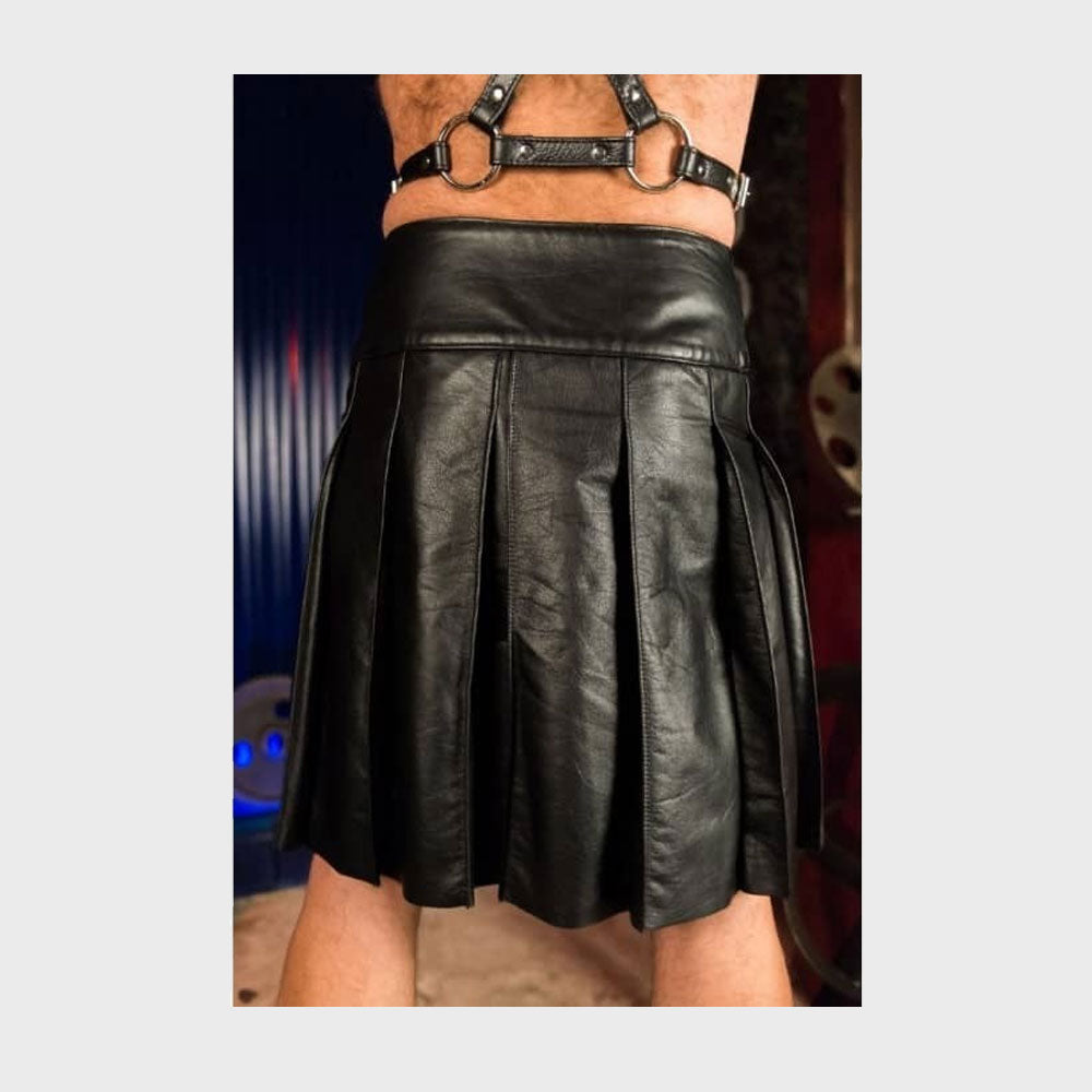 Marauder Leather Kilt