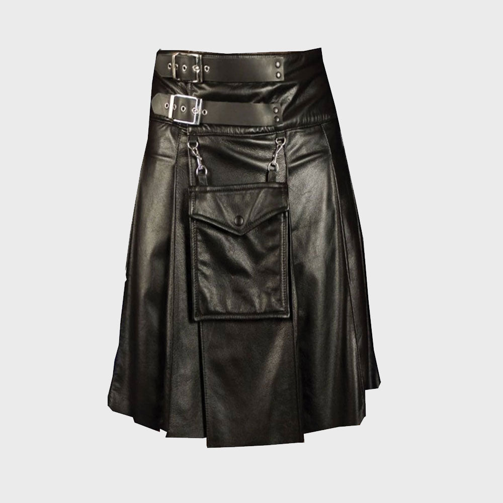 Marauder Leather Kilt