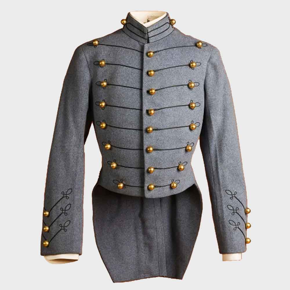 Mens Fashion An exquisite Hussar style tunic Jacket Military hussar jacket braided hussar jacket