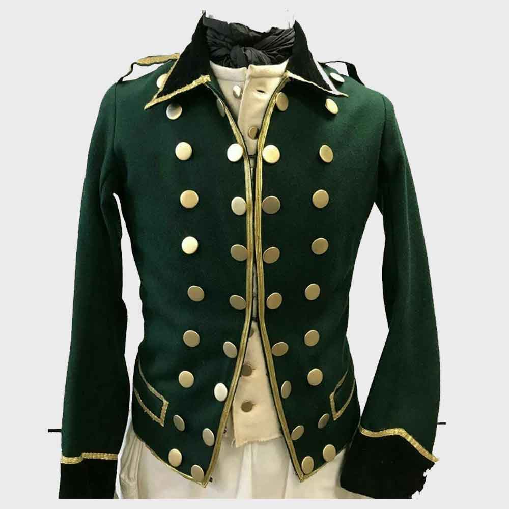 Mens Fashion An exquisite Hussar style tunic Jacket Military hussar jacket braided hussar jacket