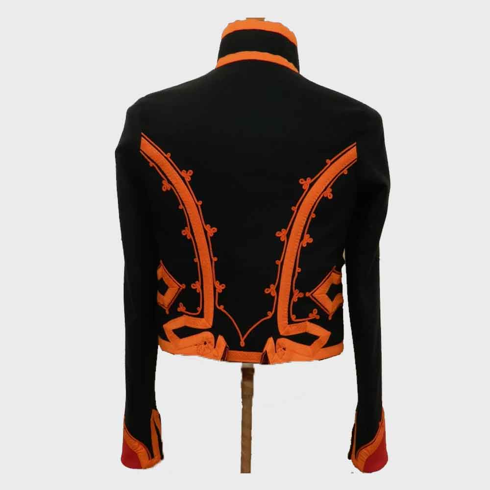 Mens Dolman chasseur a cheval de la garde troop jacket Mens fashion hussar jacket