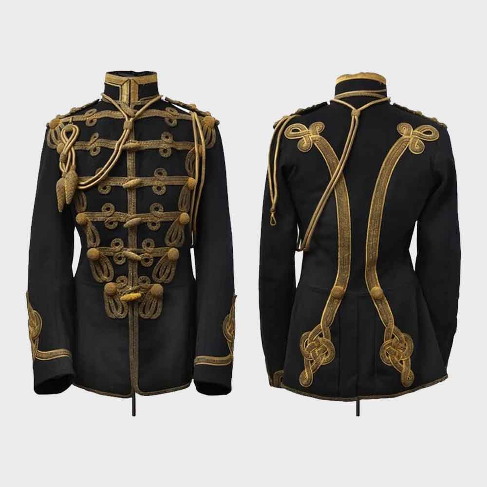 Mens Michael Jackson Military Hussar Jacket Mens Fashion Hussar Jacket